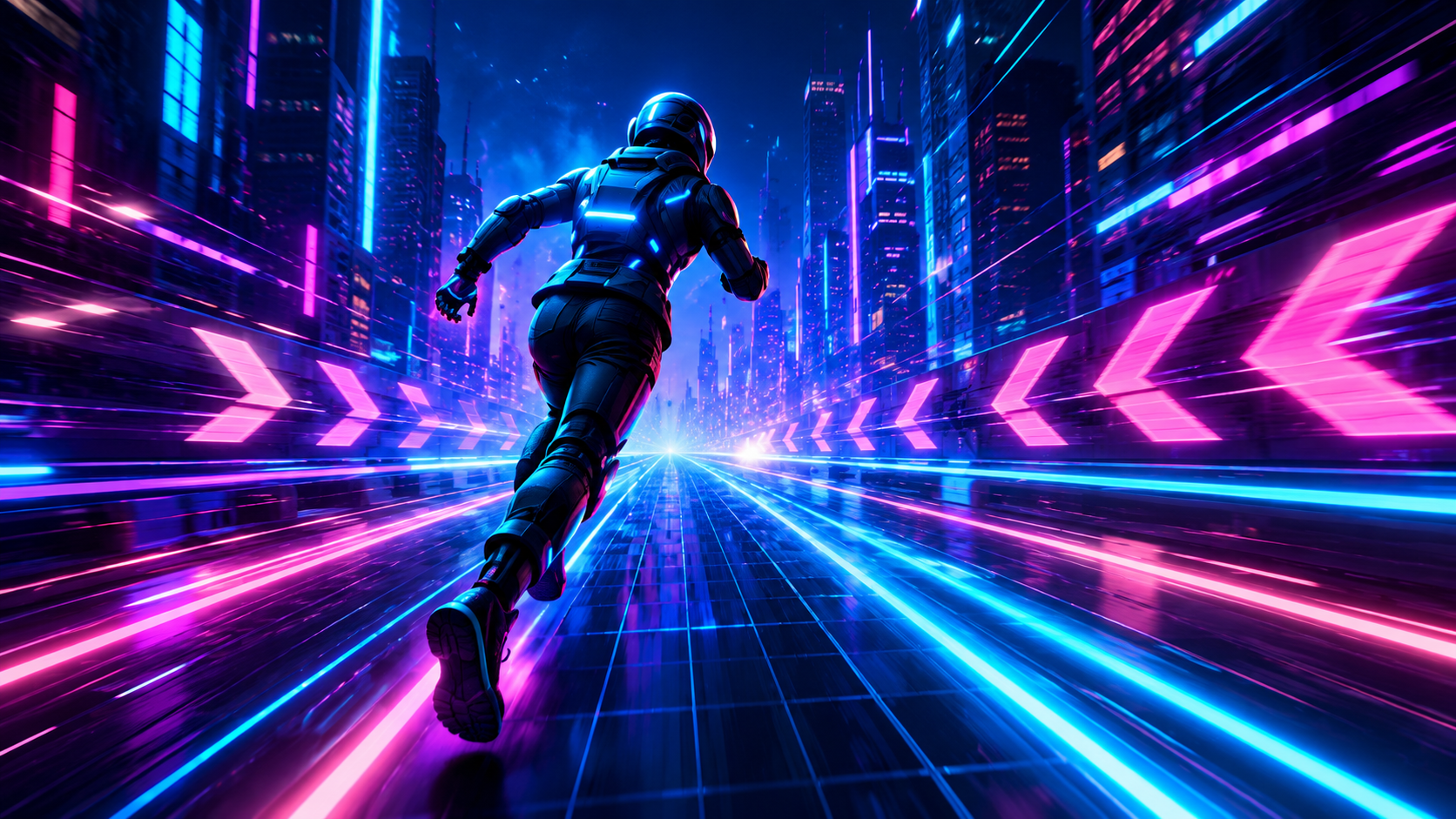 Neon Runner 游戏封面